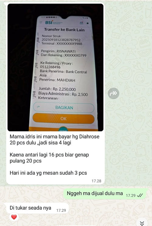 Bukti Pembelian 16