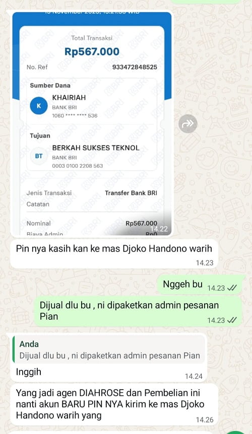 Bukti Pembelian 20