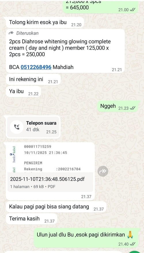 Bukti Pembelian 21