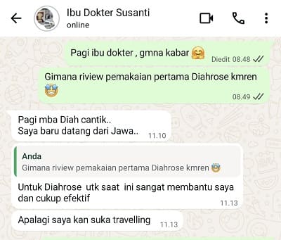Testimoni Diahrose #20