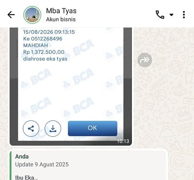 Testimoni Diahrose #30