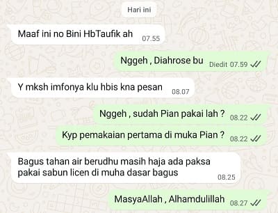Testimoni Diahrose #4