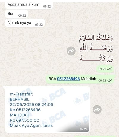 Testimoni Diahrose #51