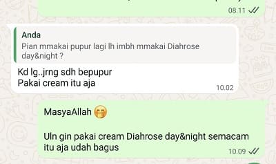 Testimoni Diahrose #58