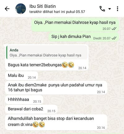 Testimoni Diahrose #60