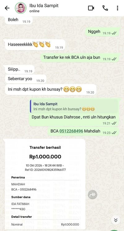 Testimoni Diahrose #74