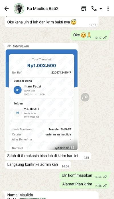 Testimoni Diahrose #77